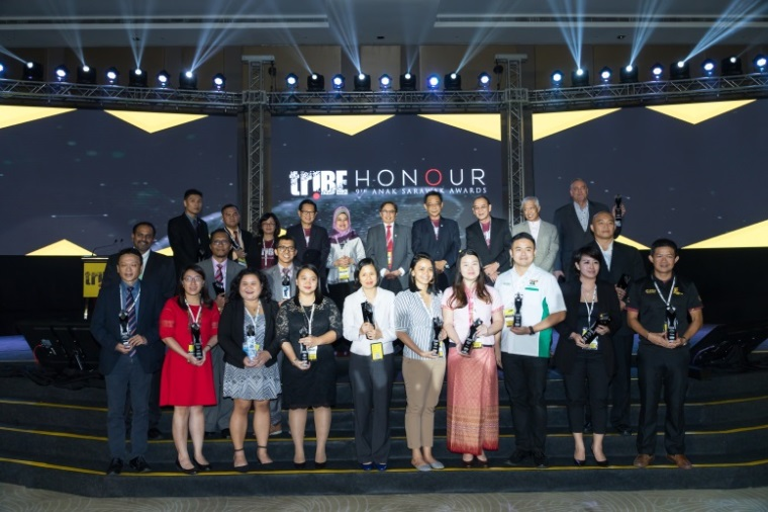 A victorious win for many of Sarawak’s industry players in TriBE: HONOUR (ASA) 2018